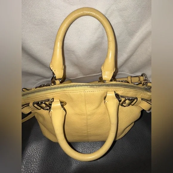 Coach Pastel Yellow Leather Crossbody - Picture 6 of 14